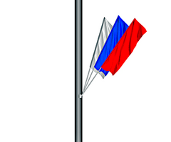 Флаг ДC-427 для города парка сквера улицы и торгового центра